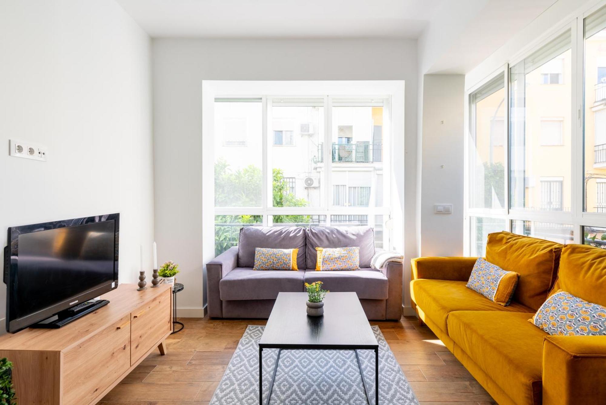 Confortable Apto. 3 Habitaciones Sevilla Exterior foto